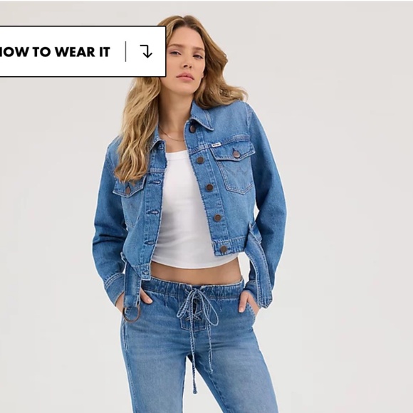 Wrangler Denim Moto Jacket - Picture 3 of 10